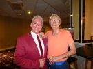 Joe was delighted to meet  West End Star Andrew Robley after the show at Viva Blackpool July 2016 .