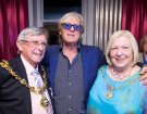 Joe with the Mayor and Mayoress of Blackpool London Palladium 31 may 2015.