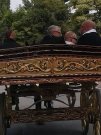 Joe at the funeral of his mother Mrs Teresa Longthorne in Hull Sept 2013.