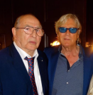 The late Joe Longthorne MBE with Freddie Foreman at The Hippodrome Casino 31 May 2015, on the occasion of Joe's 60th Birthday.