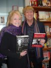 Joe and the late Mrs Pat Mancini at the launch of his autobiography, Blackpool April 2010.