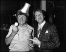 The late great Norman Collier with Joe Longthorne.