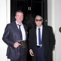 Joe Longthorne and Jamie Moran in Downing Street