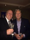 The Two Joe's......Joe Longthorne and Joe Wildy #newyearseve — at The White Tower Restaurant, Blackpool Pleasure Beach.