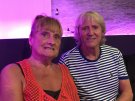Joe Longthorne with Jean Parkes, a dear friend, at Viva Blackpool 2nd August 2018.