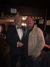 Great photo of Joe Longthorne with Leye D Johns at Viva Blackpool last night.....