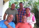 Sharing happy memories of Joe and Jamie on a winter break in Florida with dear friends Phil Hilton , Len Rawcliffe and Sandra Holiday here in Fort Lauderdale #joelongthornembe #specialmemories