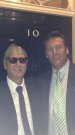 Joe Longthorne and Peter Anthony at No 10 Downing Street.