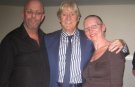 Joe Longthorne with John and Susan Pontone at Viva Blackpool on Valentine's Evening 14 Feb 2015.