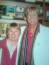 Joe Longthorne with Linda Richardson at his Book Signing in Waterstones Stockport 2010