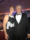Joe Longthorne with Vanessa Griffiths at The Imperial Hotel Blackpool 14 July 2018.