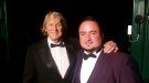 Joe Longthorne with the very talented  singer Chris Farr Oct 2018.