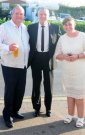 Joe Longthorne with John and Mandi Gumble on their Wedding Day Aug 2013