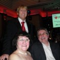 Joe with Alice and Jeff at his Variety Club Silver Heart Award Evening March 2010.